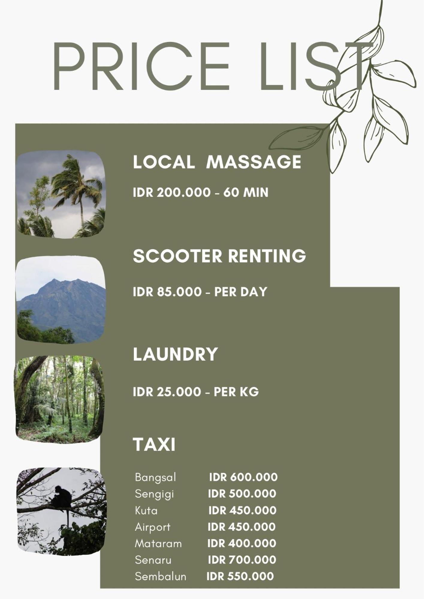 Santai House Tetebatu Exterior foto